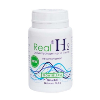 Molekulárny vodík v tabletách Real H2