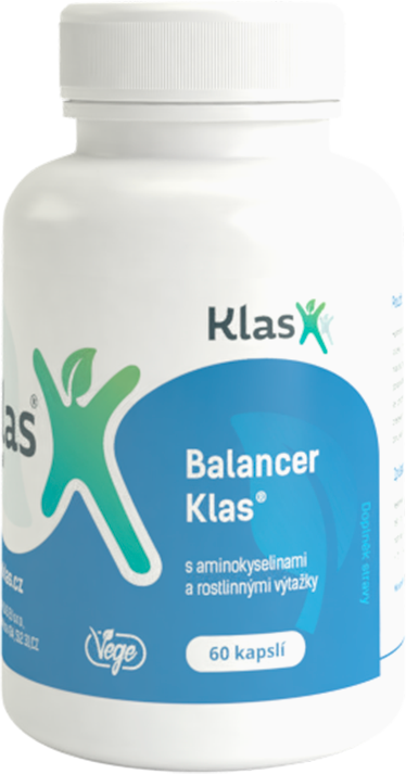Balancer Klas rastlinný prípravok | KLAS produkty | Výživové doplnky