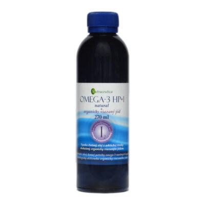 OMEGA-3 HP +I Rybý olej s jódom natural Nutraceutica | Oleje + organický jód | Výživové doplnky