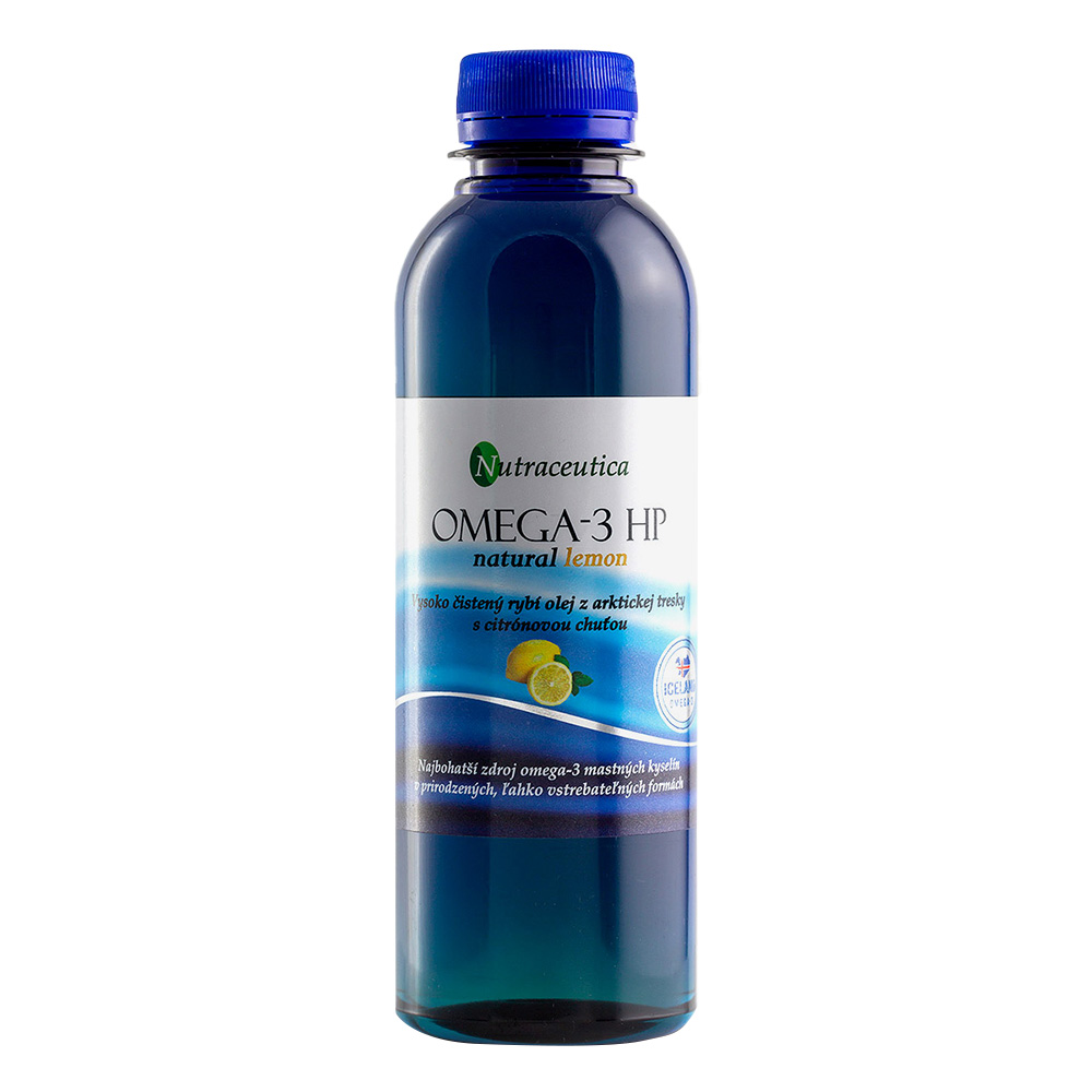 OMEGA-3 HP Rybí olej lemon Nutraceutica | Omega-3 HP rybí olej | Výživové doplnky