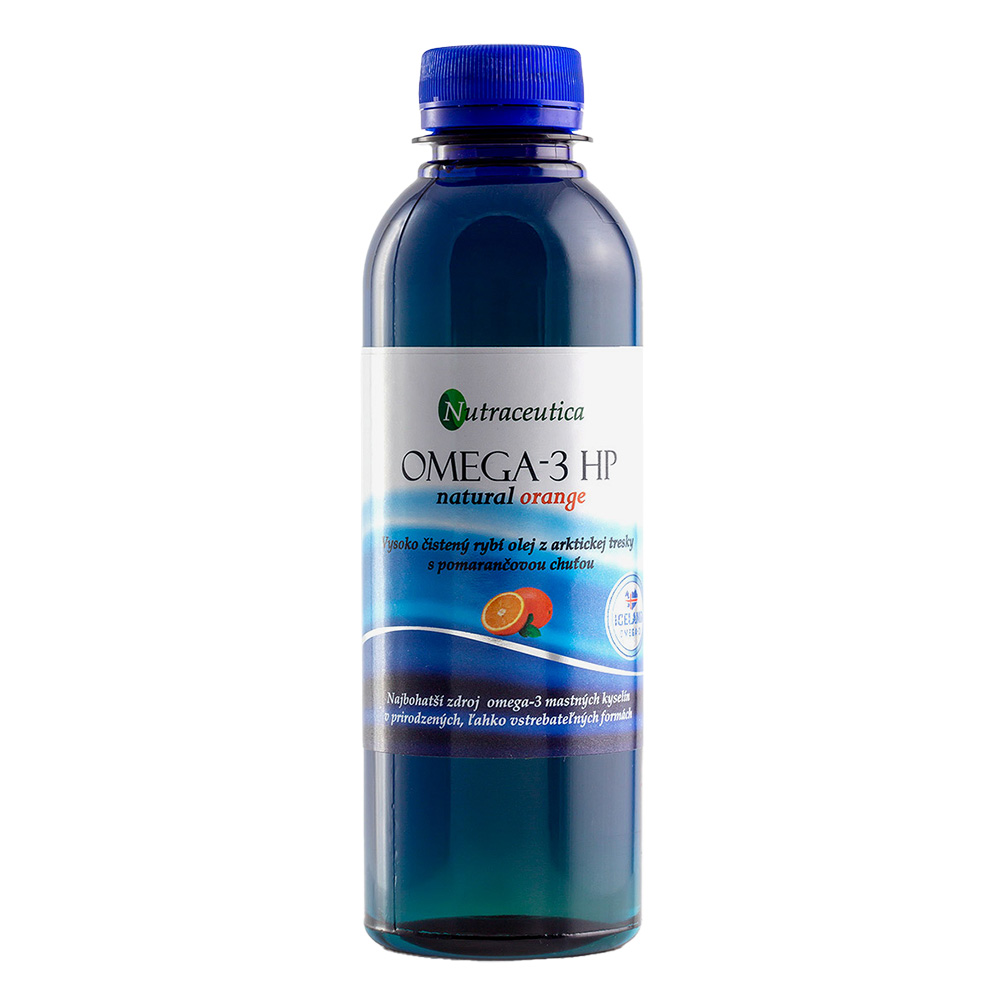 OMEGA-3 HP Rybí olej orange Nutraceutica | Omega-3 HP rybí olej | Výživové doplnky