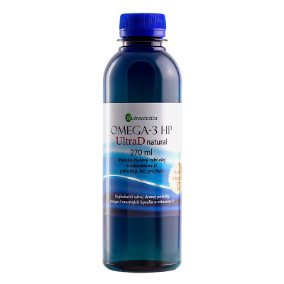 OMEGA-3 HP Ultra D Rybý olej natural Nutraceutica | Omega-3 HP rybí olej | Výživové doplnky