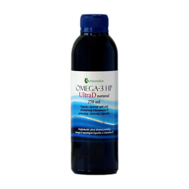 OMEGA-3 HP Ultra D Rybý olej natural Nutraceutica | Omega-3 HP rybí olej | Výživové doplnky